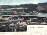 Celkov pohled na Zbraslav-Zvist