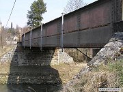 Ocelov most pes Ostrovsk potok