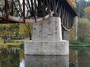 Opraven pile mostu pes Szavu