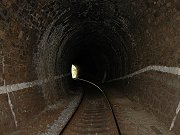 Kácovský tunel - foto směrem na Zruč