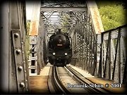 Vlak na Dobříš s lokomotivou Kremák 534.0323