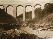Nově dokončený viadukt Žampach