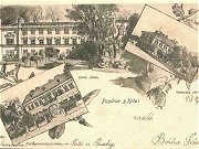 Krásná skládaná pohlenice z roku 1899 zachycuje několik zajímavých budov z Krče. Nejvíce jistě zaujme starý zámek, jenž vlastnil významný pražský podnikatel Tomáš Welzl.
