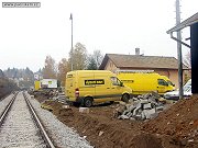 Traov kolej po rekonstrukci