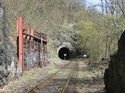 Trať u tunelu Jílovský II
