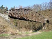Ratajsk ocelov most v km 1,239