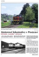 Článek - Motorové lokomotivy v Posázaví - díl druhý: "Karkulky" odcházejí